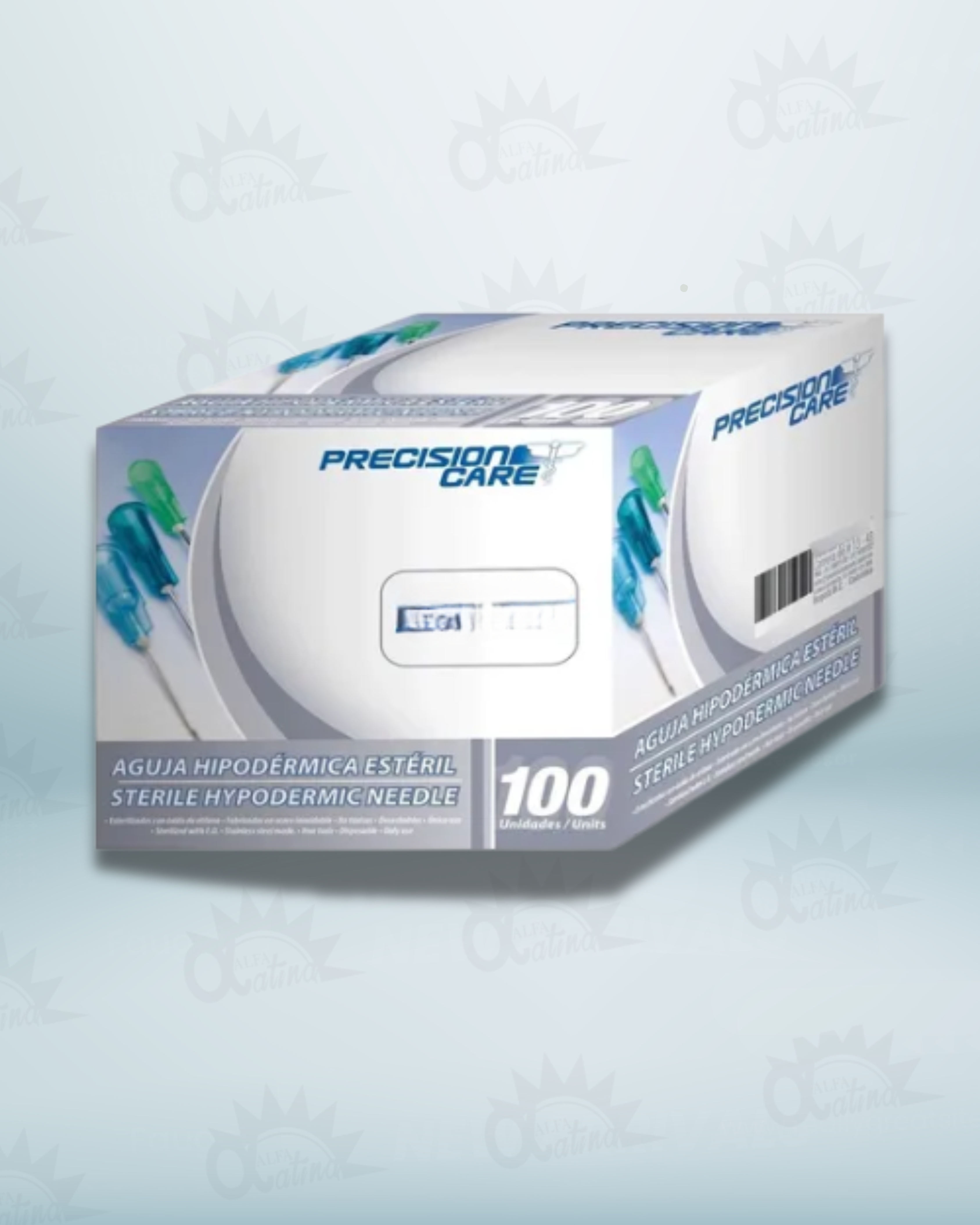 AGUJA HIPODERMICA 20G X 1 1/2. CAJA X 100 UND
